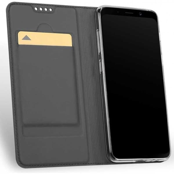 Samsung J4+ Exklusiv Flipfodral Smooth® Kortfack SM-J415FN/DS Sort
