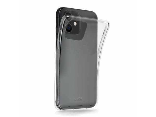 SBS TESKINIP12T, Suojus, Apple, iPhone 12 Mini, 13,7 cm (5.4"), Läpinäkyvä