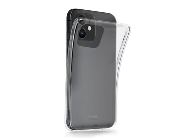 SBS TESKINIP12MT, Omslag, Apple, iPhone 12/12 Pro, Transparent