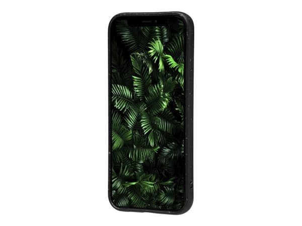 dbramante1928 Grenen - Bagsidecover til mobiltelefon - bionedbrydeligt planetbaseret materiale - sort - 6.1" - for Apple iPhone 12, 12 Pro