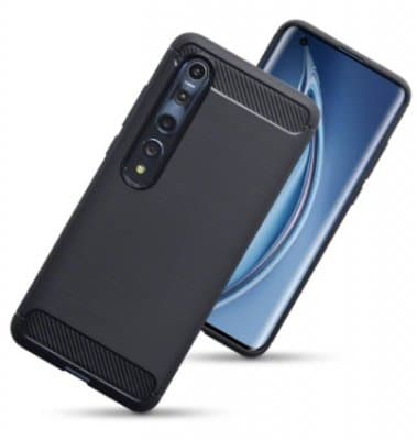 Mobilskal Xiaomi Mi 10 Karbon Svart