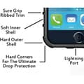 Miniatyrbillede 11 af 11: iPhone SE (2020 & 2022) Shockproof Case med stativ Active
