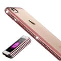 Miniatyrbillede 8 af 11: iPhone SE (2020 & 2022) Stødabsorberende gummicover med Strass