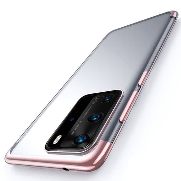 Huawei P40 Pro - Genomtänkt Skyddsskal i Silikon