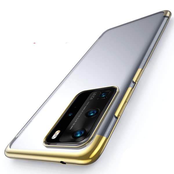 Huawei P40 Pro - Genomtänkt Skyddsskal i Silikon