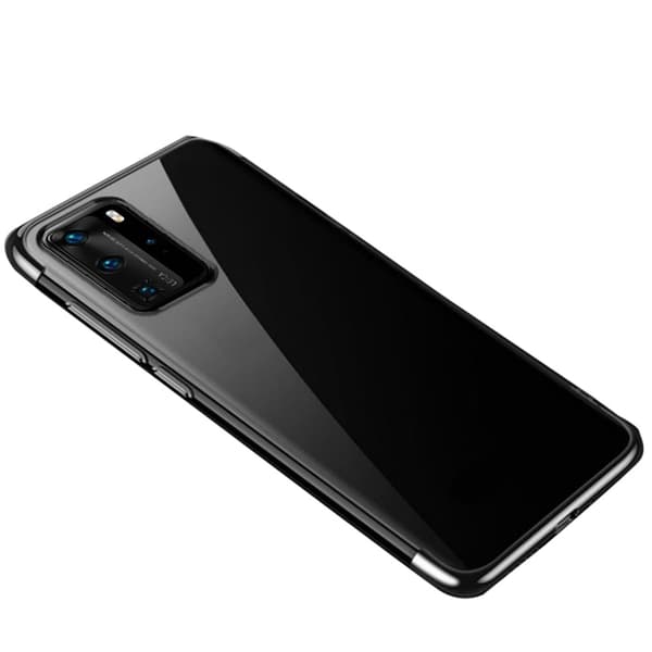 Huawei P40 Pro - Silikonskal Svart
