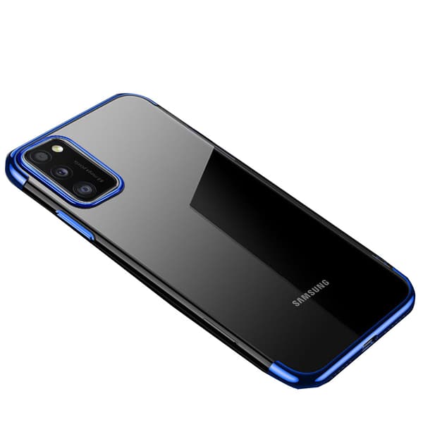 Samsung Galaxy A41 - Silikonskal Blå