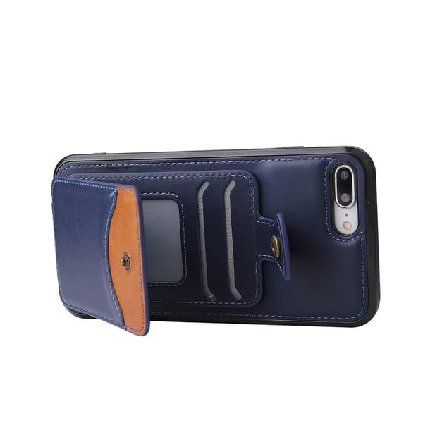 iPhone 8 Plus - Effektfullt Skal med Korthållare