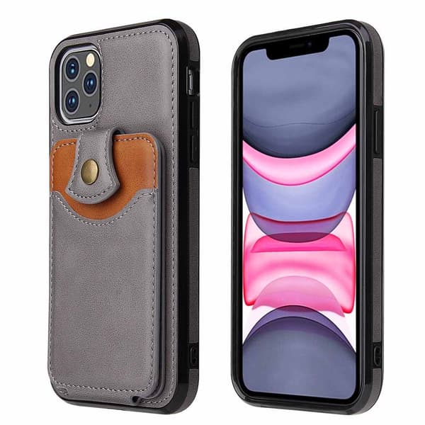 iPhone 11 Pro Max - Praktiskt Skal med Korthållare