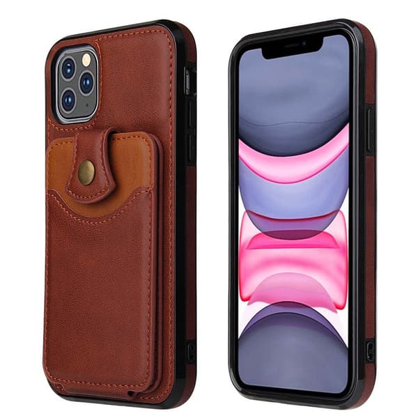 iPhone 11 Pro Max - Praktiskt Skal med Korthållare
