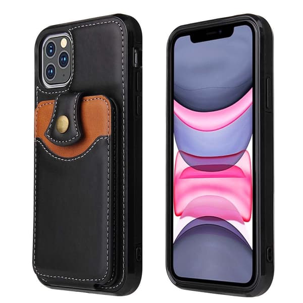 iPhone 11 Pro Max - Praktiskt Skal med Korthållare