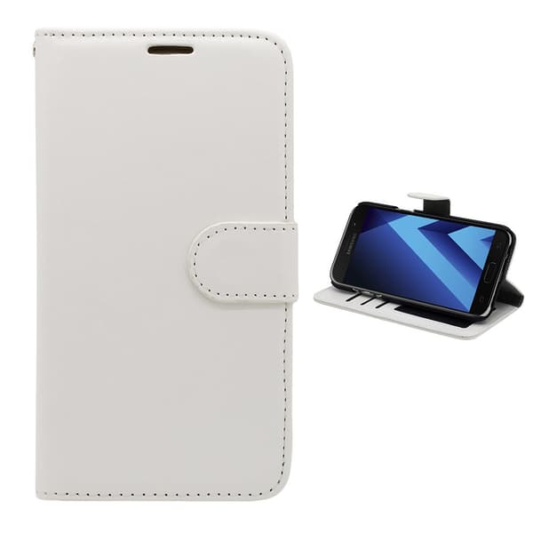 Mukavuutta & Suojaa Galaxy A3 - Nahkakotelo!