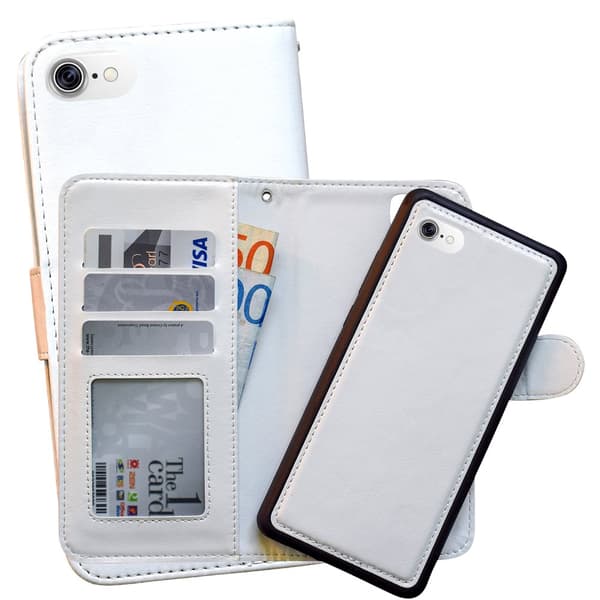 Smart tegnebogssag & Touchpenna til iPhone 7/8/SE