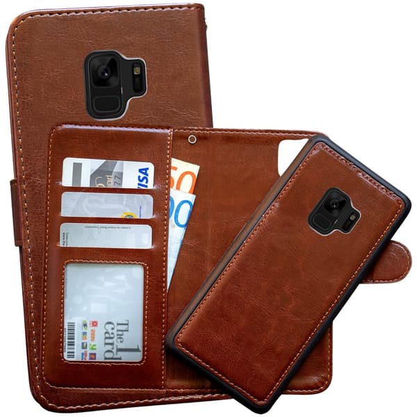 Uppgradera med Samsung Galaxy S9 - Läderfodral!