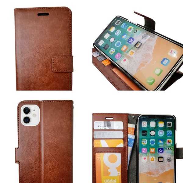 iPhone 11 - Nahkakotelo / Suoja