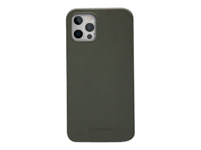 dbramante1928 Grenen - Takakansi matkapuhelimelle - biohajoava planeettapohjainen materiaali - tumma oliivinvihreä - 6,1" - Apple iPhone 12, 12 Pro