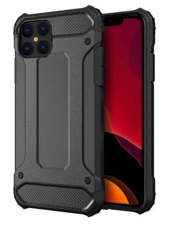 iPhone 12 / iPhone 12 Pro Skal Impact Svart