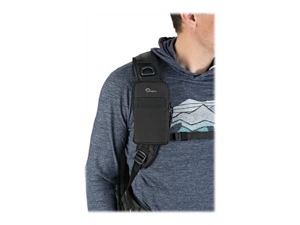 Lowepro ProTactic Phone Pouch, Pussi, Mikä tahansa tuotemerkki, 15,2 cm (6"), Musta