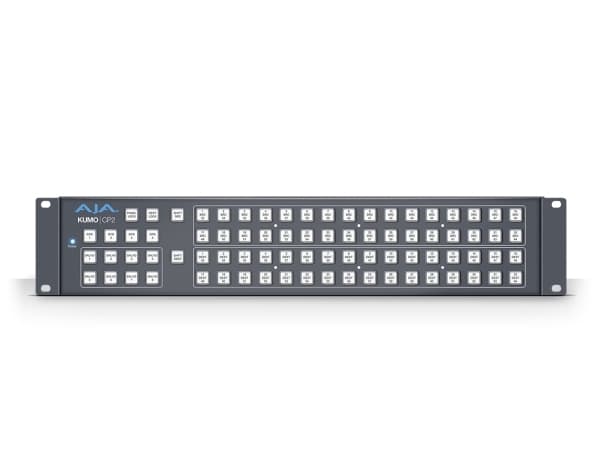 AJA KUMO CP2 - Kontrollpanel - Grau - 2U - 48,30 cm (19") - -40 - 60 °C - 0 - 40 °C (KUMO CP2)