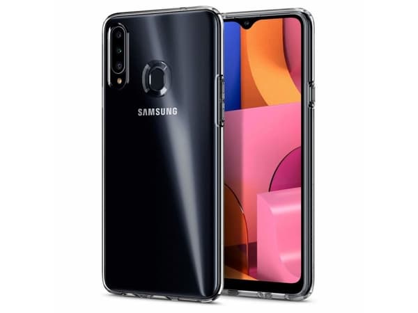 Spigen ACS00562, Omslag, Samsung, Galaxy A20s, 16,5 cm (6.5"), Transparent