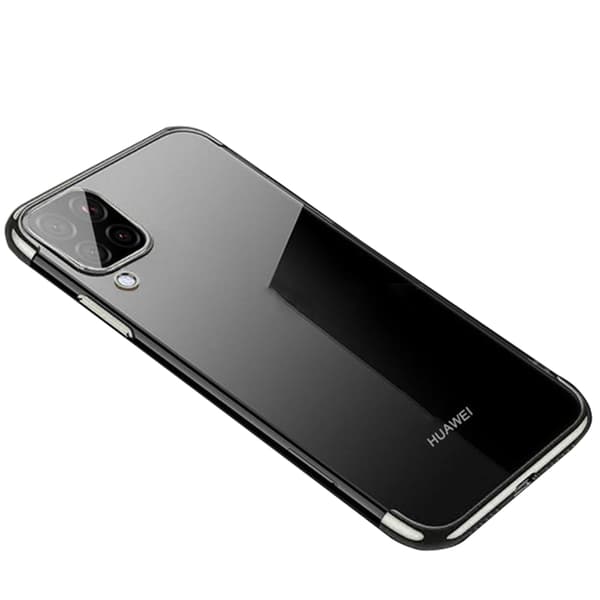 Stötdämpande FLOVEME Silikonskal - Huawei P40 Lite Silver Silver