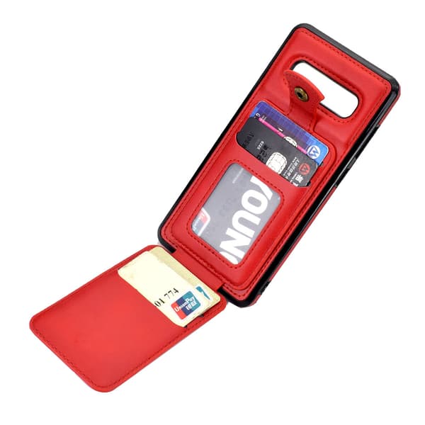Skal med Kortfack - Samsung Galaxy S10 Plus