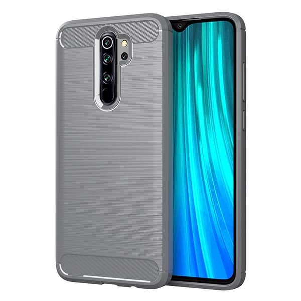 Stöttåligt Armor Carbon TPU-skal Xiaomi Redmi Note 8 Pro - Svart