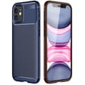 Miniatyrbillede 2 af 3: Carbon silikone cover Apple iPhone 12 (6.1") : farve - blå