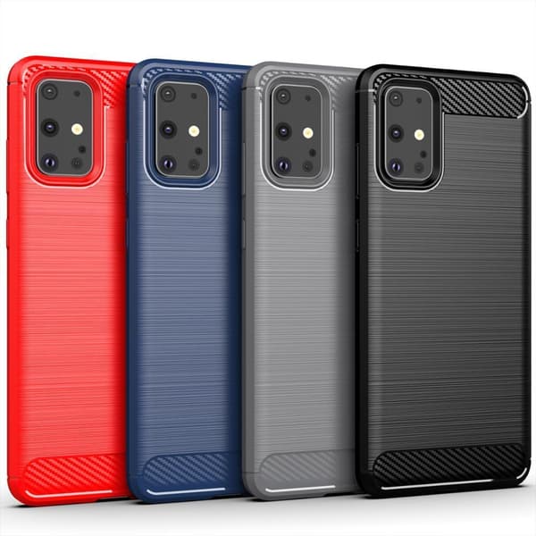 SKALO Samsung S20 Armor Carbon Stöttåligt TPU-skal