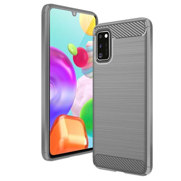 Stöttåligt Armor Carbon TPU-skal Samsung A41