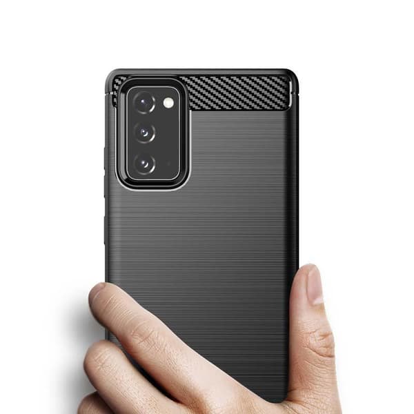 Stöttåligt Armor Carbon TPU-skal Samsung Note 20