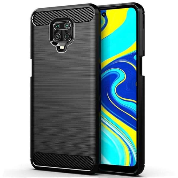 Stöttåligt Armor Carbon TPU-skal Xiaomi Redmi Note 9 Pro
