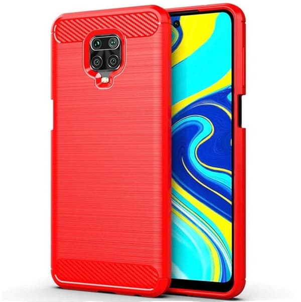 Stöttåligt Armor Carbon TPU-skal Xiaomi Redmi Note 9 Pro