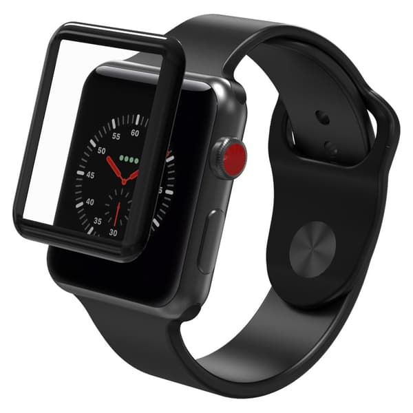 Apple Watch 38mm Heltäckande 3D Härdat Glas Skärmskydd 0,3mm