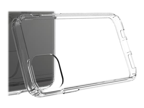 Screenor Hybrid - Baksidesskydd för mobiltelefon - transparent - för Apple iPhone 12, 12 Pro