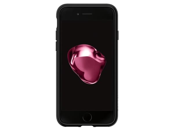 Spigen Ultra Hybrid 2, Omslag, Apple, iPhone 7, 11,9 cm (4.7"), Svart, Transparent