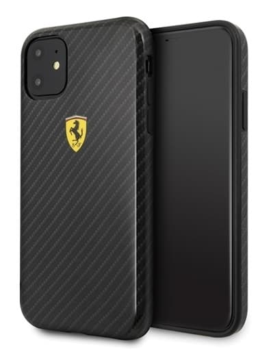 Ferrari iPhone 11 Skal - Logo Svart