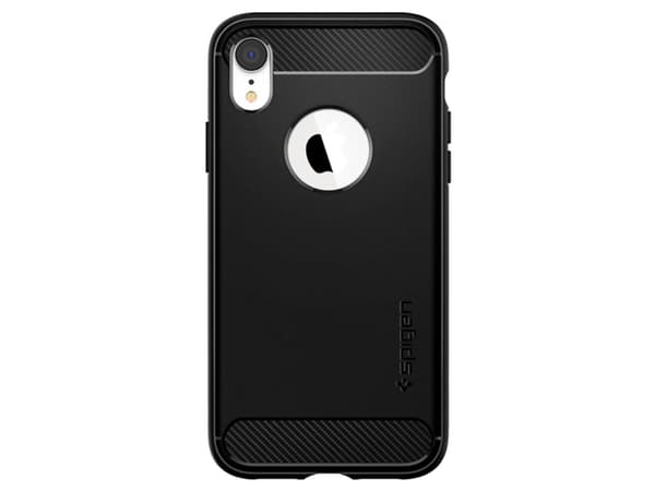 Spigen 064CS24871, Omslag, Apple, iPhone XR, Svart