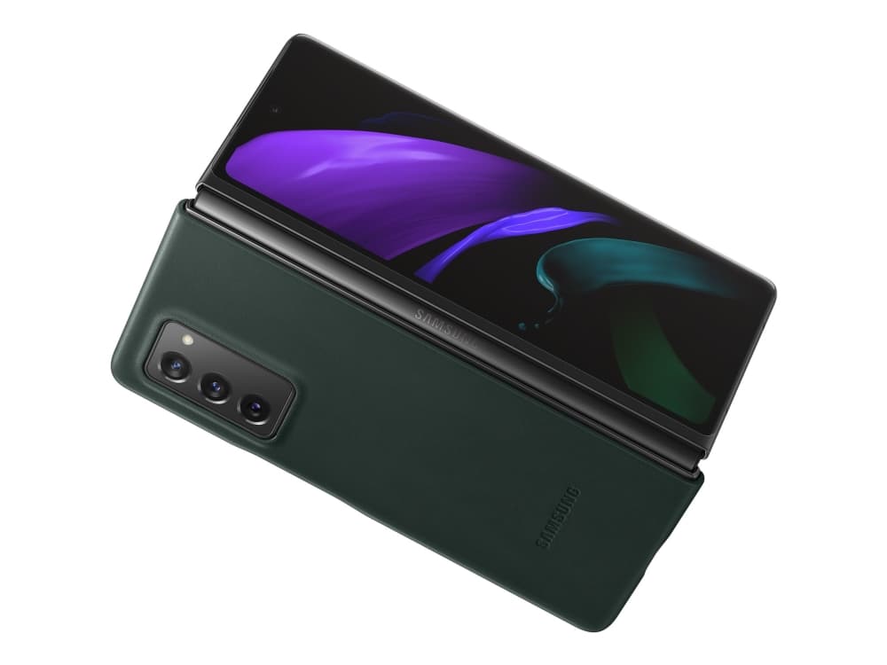Samsung EF-VF916, Omslag, Samsung, Galaxy Z Fold2, 19,3 cm (7.6"), Grön