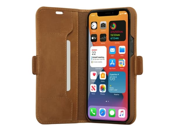 dbramante1928 Copenhagen Slim mobiltelefonetui 17 cm (6.7") Lommebok-etui Brun