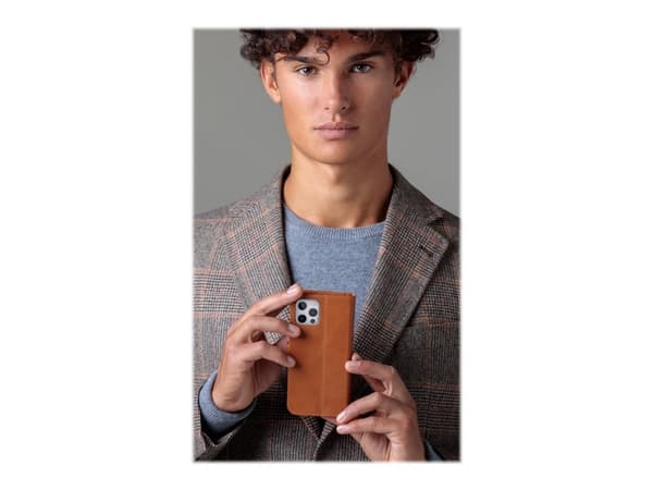 dbramante1928 Copenhagen Slim mobiltelefonetui 17 cm (6.7") Lommebok-etui Brun