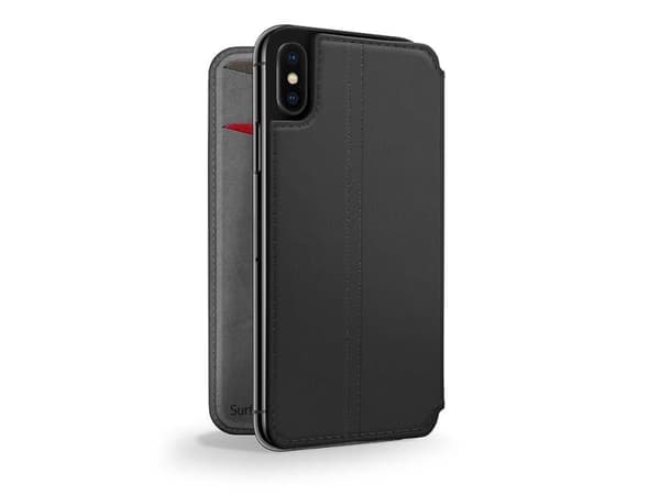 TwelveSouth SurfacePad, Folio-kotelo, Apple, iPhone XS Max, 16,5 cm (6.5"), Musta