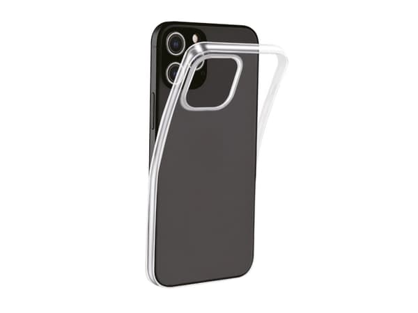 Vivanco Super Slim, Omslag, Apple, iPhone 12, iPhone 12 Pro, 15,5 cm (6.1"), Transparent