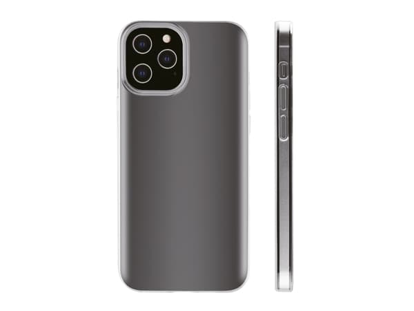 Vivanco Super Slim, Omslag, Apple, iPhone 12, iPhone 12 Pro, 15,5 cm (6.1"), Transparent