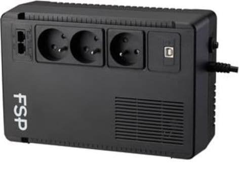 Fortron UPS FSP ECO 800 FR, 800 VA/480 W, USB, RJ45, line interactive