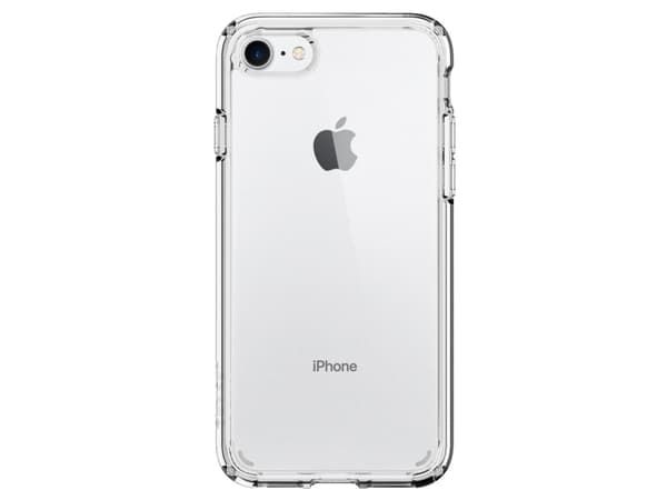 Spigen Ultra Hybrid 2, Omslag, Apple, iPhone 7/8, 11,9 cm (4.7"), Translucent