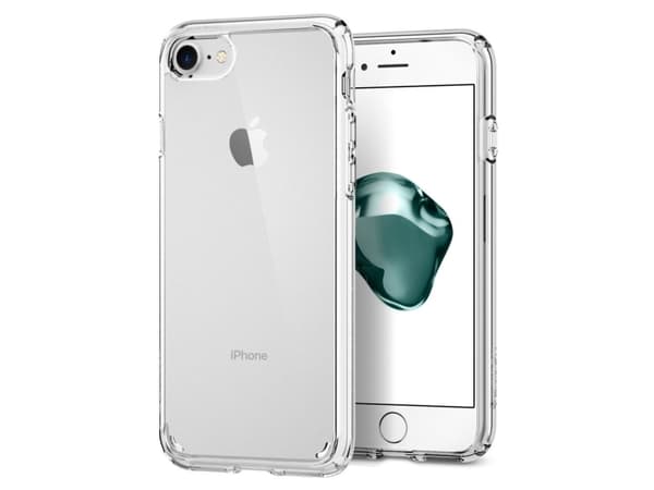 Spigen Ultra Hybrid 2, Omslag, Apple, iPhone 7/8, 11,9 cm (4.7"), Translucent