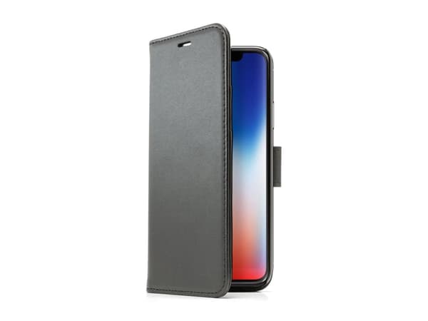Screenor Smart Wallet Case - Vikbart fodral för mobiltelefon - eco-läder - för Apple iPhone 12, 12 Pro