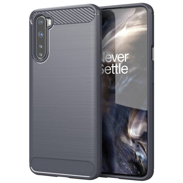 Stöttåligt Armor Carbon TPU-skal Oneplus Nord