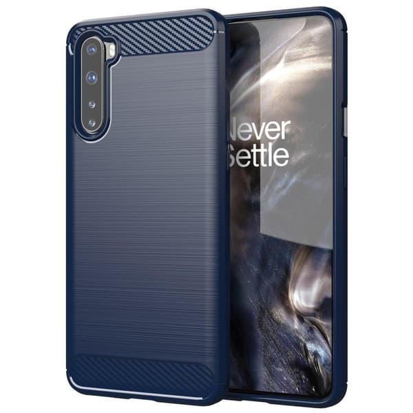 Stöttåligt Armor Carbon TPU-skal Oneplus Nord